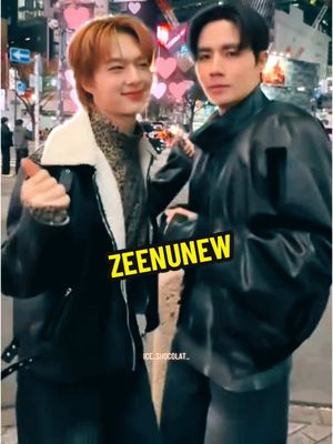 A post by @ice_shocolat_ on TikTok caption: Soulmates💙🩷 #zeenunew #zeepruk #nunew #ซนซน #zonzon #zunshine #nananu #LoveIsLove #fyp #fypシ #foryou 