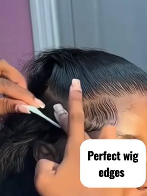 A post by @braidstylelover on TikTok caption: #wigedges #edgeslaid #wigtutorials #hdlacewigs #hairstyle #virginhair #lacefrontwig #lacewigs #edgestutorial #lacewigs #humanhairwigs 