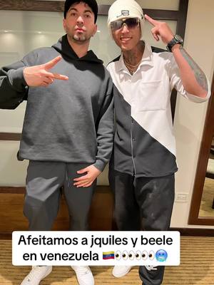 A post by @barberjeffyusty on TikTok caption: Recortamos a jquiles y beele @JQuiles @BEÉLE #viral #video 