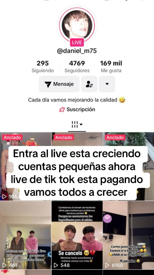 A post by @comediaconhistorias on TikTok caption: @🐍🖤🍻Daniel🖤🍻🐍 entra al live 