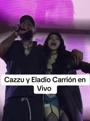 A post by @labocinalatina on TikTok caption: #cazzu y #eladiocarrion 