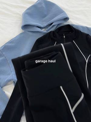 A post by @hope.cee on TikTok caption: recent pickups from @Garage Clothing off-duty collection 🩵#iweargarage #garagepartner 