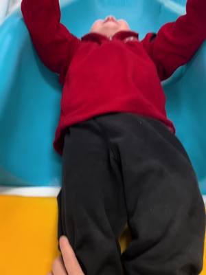 A post by @jodirt32 on TikTok caption: Pure Shock from being so Happy! 🥳 #funnybaby #funnytoddler #sillykids