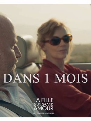 A post by @pan.distribution on TikTok caption: La fille d’un grand amour dans 1 mois au cinema 🎬😍😎 #pourtoi #lafilledungrandamour #cinema #onregardequoi #francoisdamiens #isabellecarre 