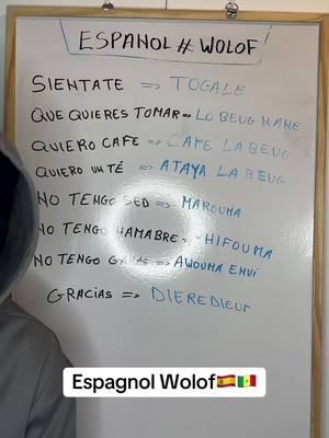 A post by @parlons_de_tout5 on TikTok caption: On continue les leçons avec vous 🇸🇳🇪🇸