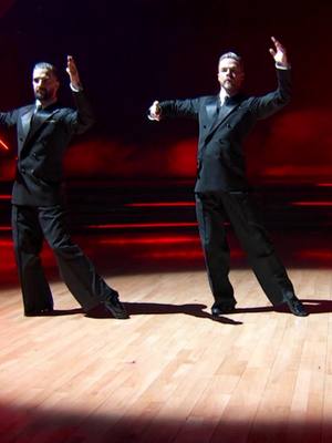 A post by @officialdwts on TikTok caption: If you need us, we'll be watching this "Mango" from @markballas1 and @derekhough on repeat. 😍 #DWTSFinale #DWTS