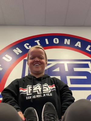 A post by @shelby_holloway on TikTok caption: Defying Gravity at @F45TrainingRMV 💪🏼 @kendra #f45training #f45workout #WickedInspired #WickedMovie #Glinda #DisabilityInclusion 