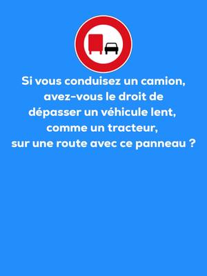 A post by @code.simplifie on TikTok caption: Question express intensif ! 🚗 Préparez votre examen théorique du code de la route ! #permisdeconduire #permis #ecoledeconduite #quiz #courses 