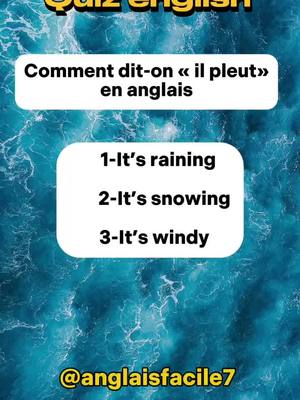 A post by @anglaisfacile7 on TikTok caption: Quiz anglais facile pour débutant #english #vocabulary #anglais @Teacher Dondley 