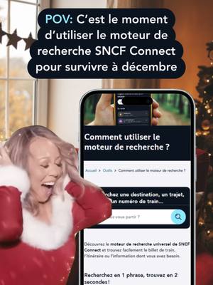 A post by @sncfconnect on TikTok caption: Utiliser le moteur de recherche de l’appli SNCF Connect c’est super simple ! 🔍🚆 Que vous cherchiez un billet de train ou des infos précises sur votre trajet, en quelques secondes, vous avez toutes les infos dont vous avez besoin. Plus rapide, plus facile, plus pratique ! 🌟 #SNCFConnect #VoyageFacile #Meme