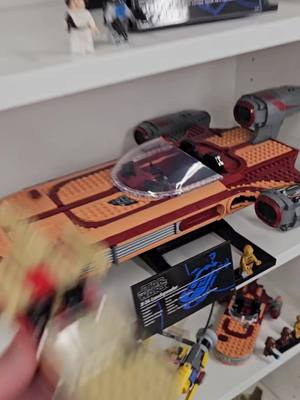 A post by @bricksiej on TikTok caption: UCS Landspeeder or 1999?