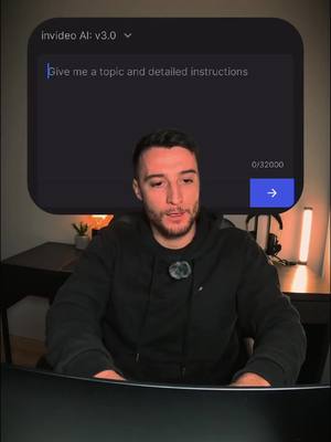 A post by @quentin.jezequel1 on TikTok caption: Comment réaliser des vidéos virales avec Invideo.ai ! Avec Invideo, vous pouvez créer des vidéos illustrées, sous-titrées et dynamiques en écrivant simplement un texte. L'application génère des vidéos avec une phrase que vous pouvez ensuite publier directement sur vos réseaux sociaux ! *collaboration commerciale #vidéovirale #créationvidéo #contenuviral #montagevidéo #viraledit #viralcontent