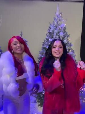 A post by @glorilla03 on TikTok caption: EUGH EUGH EUGH 😇🎄🧑🏾‍🎄 #xmastime #kehlani 