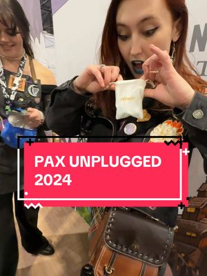 A post by @gillianfoxglove on TikTok caption: I had a blast at #paxunplugged and I cant wait to go back next year!! In the meantime…follow me on the other places before we lose this place! 