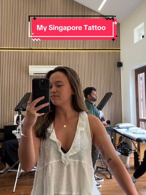 A post by @raelyn_cs on TikTok caption: Do you have tattoo commitment issues or are you someone that can do it on a whim?? Tattoo Meaning: Snowy Egret - my moms signifier for her mom (my grandma)  Overlayed flowers - pulled from one of my grandmas paintings Mangosteens - nod to Singapore and my childhood memories there #tattoo #singapore