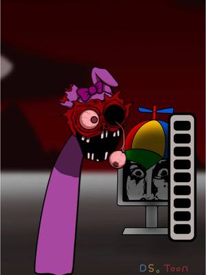 A post by @dogsong2toon on TikTok caption: Scary Scanner : Owakcx And Pinki | Incredibox Sprunki Animation meme | #sprunki #sprunkiincredibox #animation #scaryscanner #cartoon #meme 