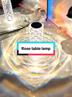 A post by @tjlovehome on TikTok caption: Illuminate your space with a touch of romance 🌹🌹🌹#lamp #light 