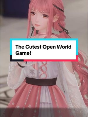 A post by @snifferish on TikTok caption: Ah! I could gush about this game for hours! If you want to enjoy yourself, be sure to check out my Bio! #InfinityNikki #OpenWorld