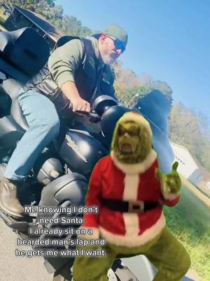 A post by @sergeantwife17 on TikTok caption: Don’t hate the player. Hate the game. 😜 #christmas  #beardedman #CapCut @Sergeant.Bacon - AKA Cujo~BAMC 