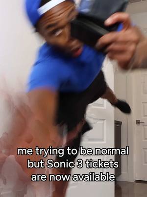 A post by @dangmattsmith on TikTok caption: You need Sonic speed for @sonicmovie tickets! I'm NOT letting them sell out! #SonicMovie3 only in theatres December 20th! Run to get your tickets now! #ParamountPartner @Paramount Pictures 