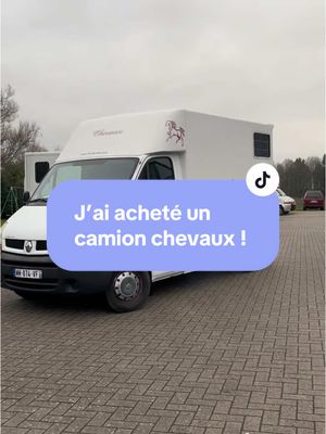 A post by @reflexions_equestres on TikTok caption: J’ai enfin mon camion 😱🥳! Dites moi si vous avez des questions je vous repond en commentaires ❤️ #camion #camionchevaux #barbot #vlchevaux #van #camionbarbot #equitation #centreequestre #poneyclub #cheval #cavaliere #cavaliereproprietaire 