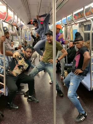 A post by @kidthewiz on TikTok caption: Best New York City Subway Energy 🔥🕺🏾🤯