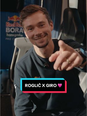 A post by @giroditalia on TikTok caption: It’s better if you mark your calendar too. ☑️🩷 “Ci vediamo al Giro” #giroditalia #primozroglic #redbullborahansgrohe #cyclingtiktok 