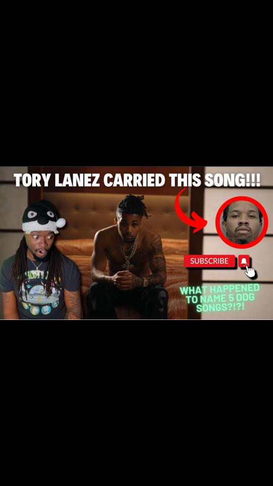 A post by @kitchenboiilive on TikTok caption: Tory Lanez SNATCHES DDG’s New Song And Sends A Message To Kendrick Lamar & Megan The Stallion!🔥🗣️ Go Watch LIKE And SUBSCRIBE!! LINK In BIO!! #DDG #torylanez #handlingbusiness #reaction #youtuber #kaicenat #rap #kendricklamar #megantheestallion #fyp #trending #capcut 