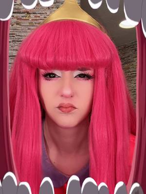 A post by @ribcaqe on TikTok caption: LITERALLY serious day 3 awa #princessbubblegum #adventuretime 