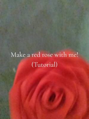 A post by @katepoiytik on TikTok caption: Rose tutorial! please like and follow for more. Hope it was helpful #roses #cute 