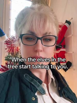 A post by @lil_red_corvette1 on TikTok caption: Anyone elses elves talk? #magicofchristmas❤ #fyp #christmas2024🎅🎄 #parentslife 