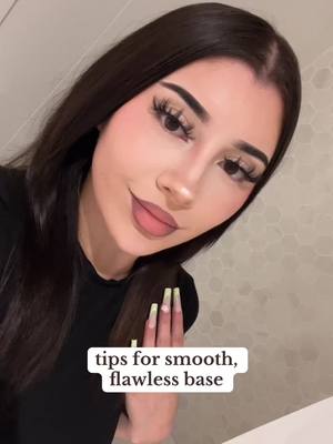 A post by @mari4eliana on TikTok caption: tips for flawless base makeup ft abib! #makeup #grwm #abib #jerichoroseserum #glassskin #amazonfinds #amazonbeauty #amazonmusthaves #skincaretips #fyp 
