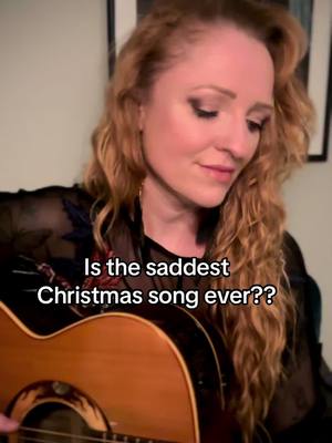 A post by @keziagillmusic on TikTok caption: Could this be the saddest Christmas song ever?? #fairytaleofnewyork #christmas #christmascover 