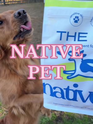 A post by @scrollshopping on TikTok caption: I will never use a different dog vitamin for Scarlett again! #dogsoftiktok #nativepet #pethealth #funnydog #goldenretriever #dogmom #dogmomlife 