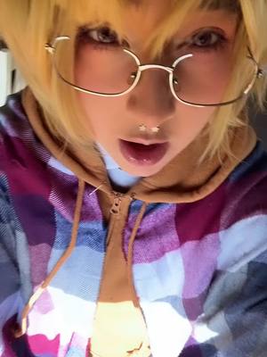 A post by @mochatoby on TikTok caption: Larry 😨😨 // 🇺🇸America: @🐟 Seaweed ✨ // #Canada #CanadaHetalia #MatthewWilliamsHetalia #Hetalia #APHCanada #AphCanadaCosplay #CanadaCosplay #HetaliaCosplay #BringBackHetalia2024 #fyyyyyp 