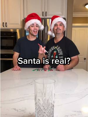 A post by @pasmagic on TikTok caption: Santa is real? @P S J  #trickshot #christmas #fortuneteller #viral #fyp 