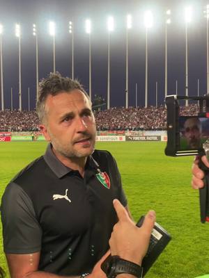 A post by @deuxnuitsavec on TikTok caption: Patrice Beaumelle et le Mouloudia, c’est fini…💔 Merci pour tout Patrice ! #mouloudia #mouloudia_virage_sud🇮🇹🙏 