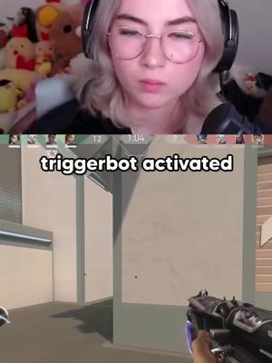 A post by @kyedae on TikTok caption: triggerbot #Valorant #valorantclips #kyedae 