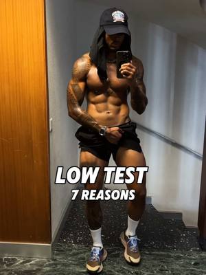 A post by @ayoubm_ on TikTok caption: 7 Reasons Your Testosterone Is Decreasing ☝🏾  DM me “BUILD" (IG) and I’ll show you how to improve in all these areas  #fitness #gym #workout #fitnessmotivation #fit #motivation #bodybuilding #training #health #fitfam #miami #Lifestyle #losangeles #gymmotivation #instagood #coach #muscle #exercise #weightloss #fitnessjourney #wellness #instagram