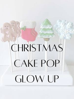 A post by @beaumontsweetsandtreats on TikTok caption: Christmas Cake Pops Ive done though the years 🎄 #cakepops #christmascakepops #cakepoptutorial #treatmaker #howtomakecakepops 