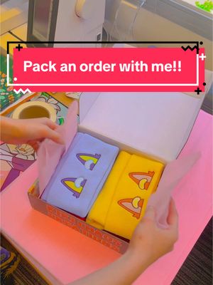 A post by @kikichaoscreations on TikTok caption: Sorry about the braintot voice, i hate hearing myself lmao.  Shop is open for another couple days so check it out if youd like anything! #packingorders #packing #order #pack #furry 