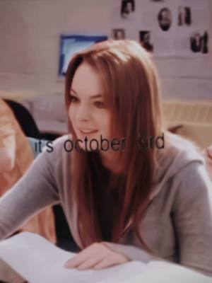 A post by @bavdelxire on TikTok caption: #CADY│Pretend its October 3rd, and pretend like I haven’t posted since october 😭😭 when they said junior year was hard they werent messinf around #cadyheron #meangirls #reginageorge #lindsaylohan #october3rd #karensmith #gretchenwieners #fyp #foryoupage 