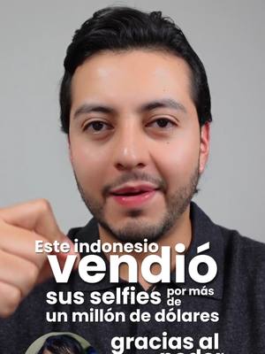 A post by @andresvicesa on TikTok caption: 📸 Por tomarse selfies se volvió millonario: el caso de Sultan Gustaf y los NFTs. Sultan Gustaf, un joven indonesio de 22 años, pasó años tomándose selfies diarias, y un día del 2021, descubrió el mundo de los NFTs y decidió subir su colección de fotos al mercado de OpenSea. Con el tiempo, lo que parecía un proyecto simple, se volvió viral, atrayendo a los inversionistas más arriesgados del mercado NFT. La comunidad convirtió su colección en un fenómeno, y hoy ha generado más de 415 ethereum, lo que equivale a más de un millon de dolares. 📈 Es así como te das cuenta de que el mundo cripto puede ser para cualquiera y las oportunidades están donde menos lo esperas. #AndresVicesa #Vicesa #Cripto #Criptomonedas #NFT