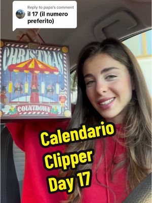 A post by @didifusco on TikTok caption: Replying to @papa io lo dicevo che questo numero è speciale!! #calendarioavvento #clipperitalia #calendarioclipper @clipperitalia 