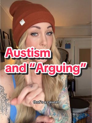 A post by @oliviavanfoxface on TikTok caption: Why do you think we’re being argumentative?? (Haha, see what I did there?) #adhd #audhd #autism #nuerodivergent 