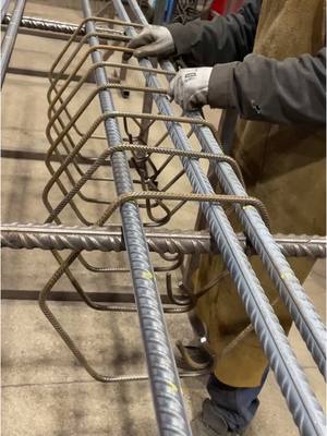 A post by @armea28 on TikTok caption: ARMEA | Fabrication d’armatures | CF/CFA #construction #chantier  #rebar #armatures #soudeur #industrie #engineer #steelfixing 