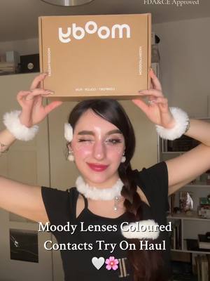 A post by @sharonsiani on TikTok caption: thank you @moodylenses 🥹 super comfy and pretty!  CODES: - ‘siani20’ for 20% off all coloured contacts (SPECIAL SEASON OFFER valid for next 3 months) 🌼 - ‘siani15’ for 15% off all coloured contacts 🌸 #moodylenses #moodyfam #colouredcontacts #makeuplook #contactlenses #glittermakeup #lookinspo #sgniw 