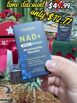 A post by @ariana_tuksor on TikTok caption: #Health #NAD #TUKSOR #Christmas