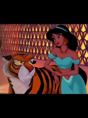 A post by @fonderer on TikTok caption: Just dream big #magical #princessjasmine #liveaction 