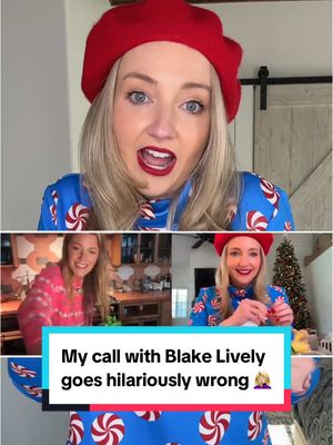 A post by @lorynpowell on TikTok caption: Does this make us blood sisters? Blake, let me know if you want to collab on a cocktail and call it “There Will Be Blood (Orange)” #blakelively #bettybooze #cocktails #fail @Betty Buzz 